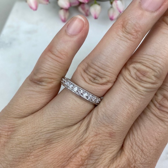 Cubic Zirconia Infinity Band - Picture 6 of 6